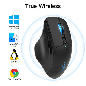 Bluetooth wireless mouse 2.4G mouse gamer 4000 DPI Optical Sensor 6