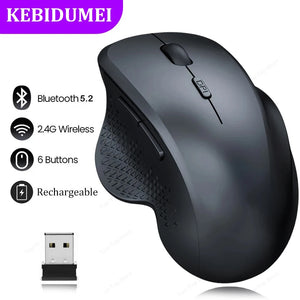 Bluetooth 5.2 Mouse 2.4G Wireless