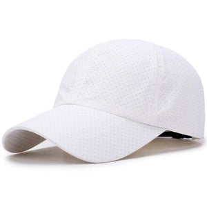 Hat Men Spring Summer Solid Color Mesh Cap