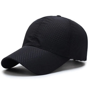 Hat Men Spring Summer Solid Color Mesh Cap