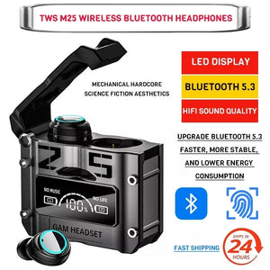 M25 TWS Wireless Headphones Earphones