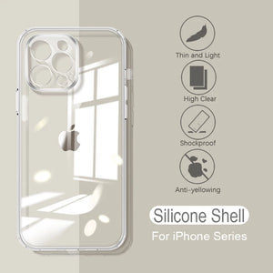 Ultra Thin Silicone Soft Case For iPhone