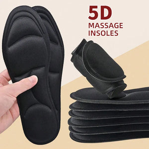 Breathable cushioning orthopedic insoles for running and sports